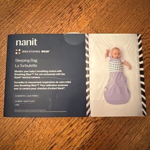 Nanit Lilac Purple Sleeping Bag